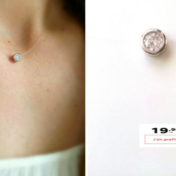 FIL NYLON SOLITAIRE OXYDE SERTI CLOS – Image 2