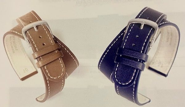 BRACELET MONTRE DOUBLE TOUR  COUTURE ECRUE