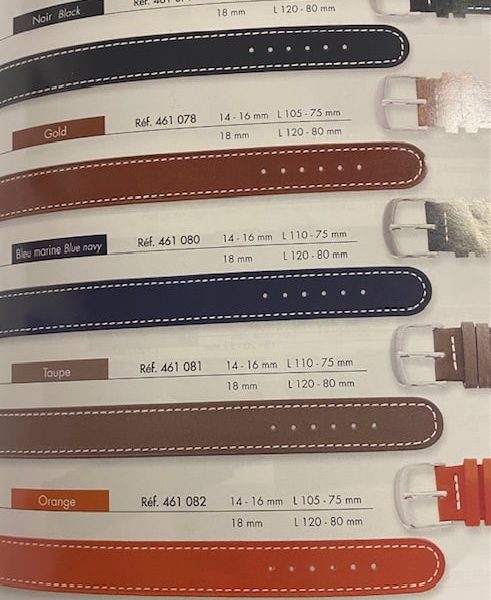 BRACELET MONTRE DOUBLE TOUR  COUTURE ECRUE – Image 2