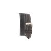 BRACELET DOUBLE TOUR NOIR COUTURE ECRUE