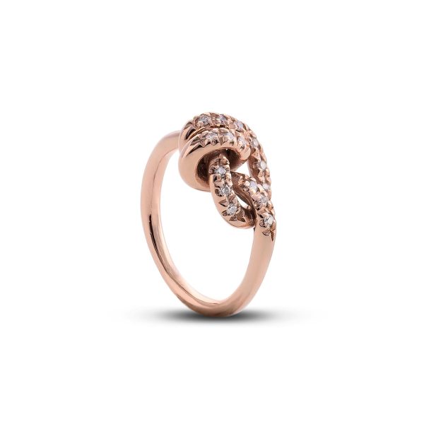 Bague Nodi d'Amore Or Rose
