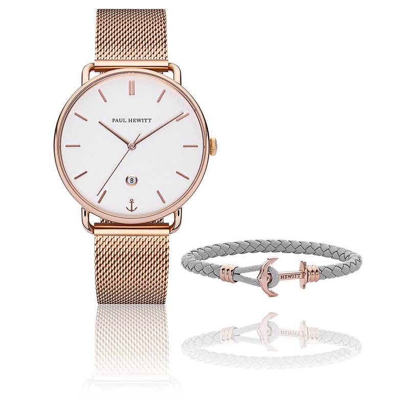 Coffret Montre et Bracelet Paul Hewitt - Atelier du bijou