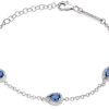 Bracelet Morellato SAIW11 -  Argent Cristaux Bleu