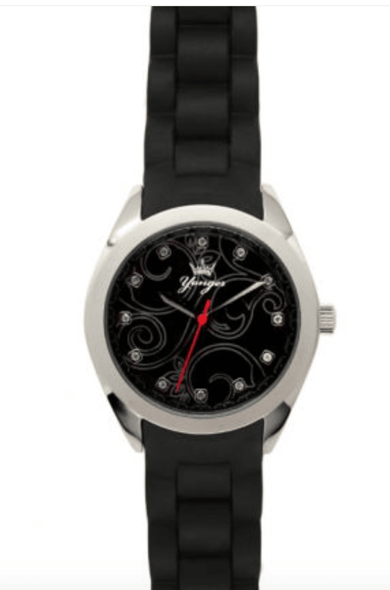 MONTRE YONGER POUR ELLE FEMME NACRE NOIR – DSC 1493/01