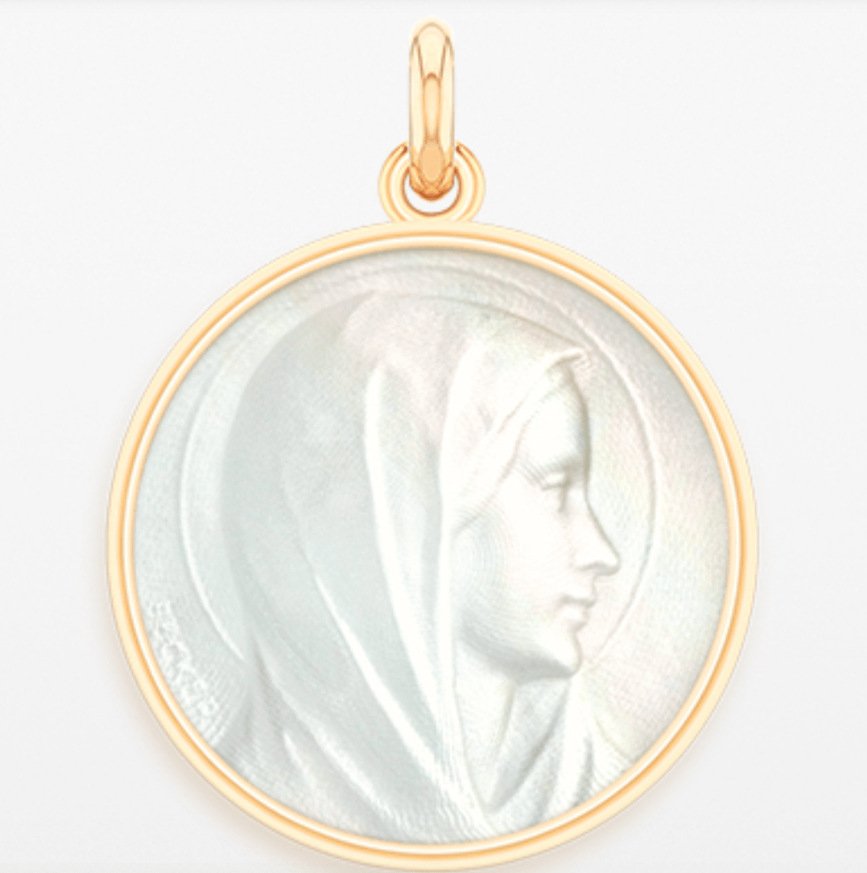 Médaille Nacre Becker Annonciation
