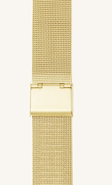 Bracelet de montre Acier Doré Entrecorne 18 mm