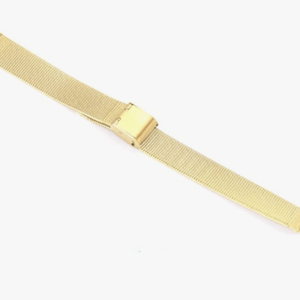 Bracelet de montre Acier Doré Entrecorne 16 mm