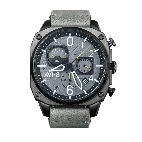 Montre AVI8 Hawker Hunter en Cuir