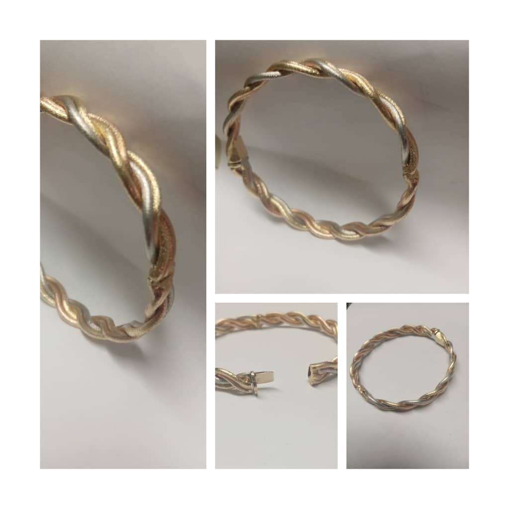 Bracelet Jonc 3ors/Ouvrant