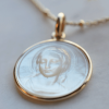 Médaille Vierge Amabilis en nacre – Image 2