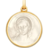 Médaille Vierge Amabilis en nacre