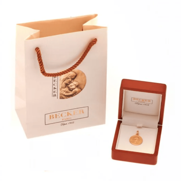 Médaille Vierge Amabilis en nacre – Image 3