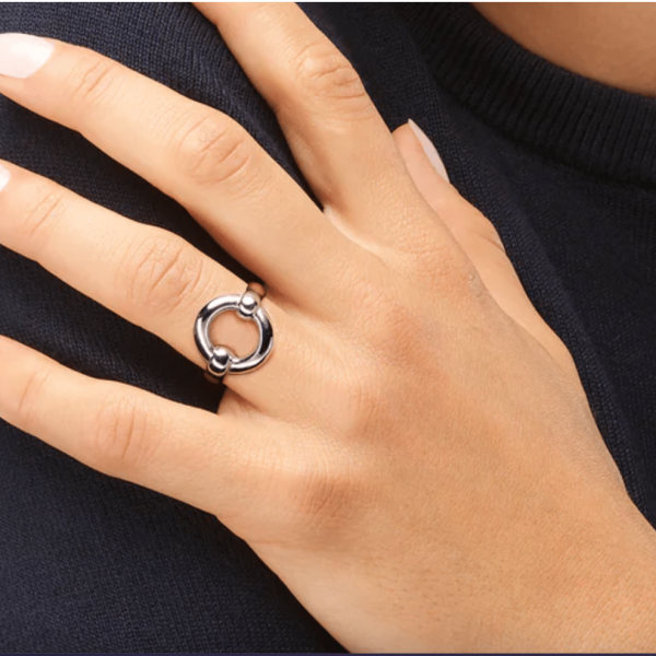 Bague argent Grenade – Image 2