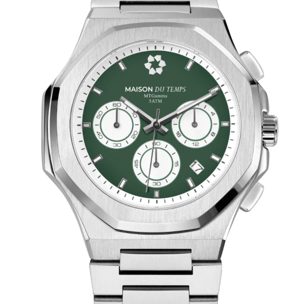 MTGamma Chronographe Vert Acier