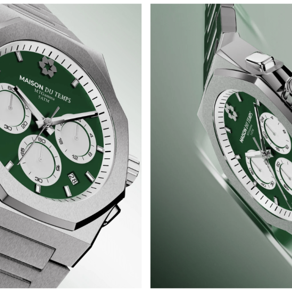 MTGamma Chronographe Vert Acier – Image 3