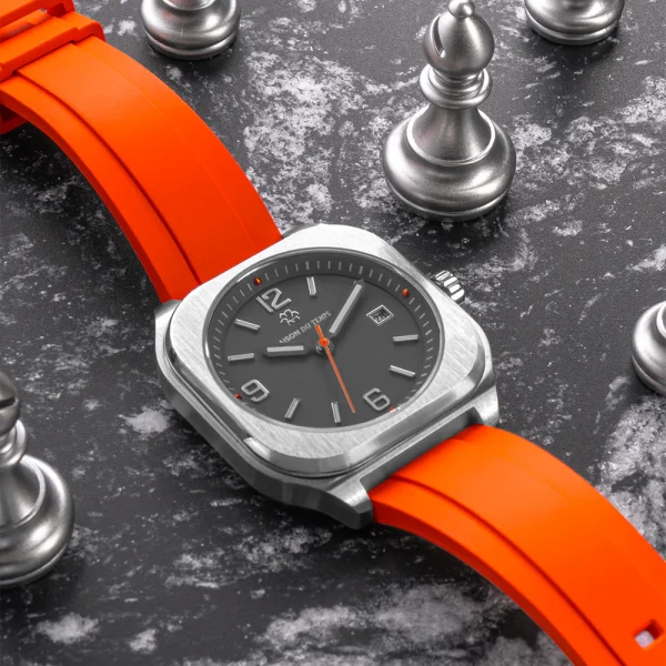MTIota Gris Caoutchouc Orange – Image 3