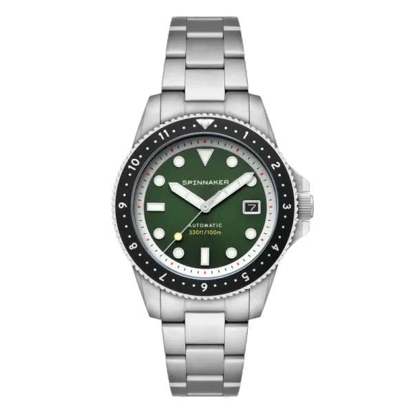 Montre Homme SPINNAKER Croft Pioneer Automatic - SP-5136 Bracelet Acier Argent – Image 2