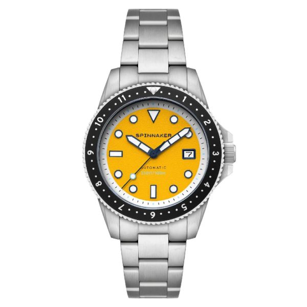 Montre Homme SPINNAKER Croft Pioneer Automatic - SP-5136 Bracelet Acier Argent