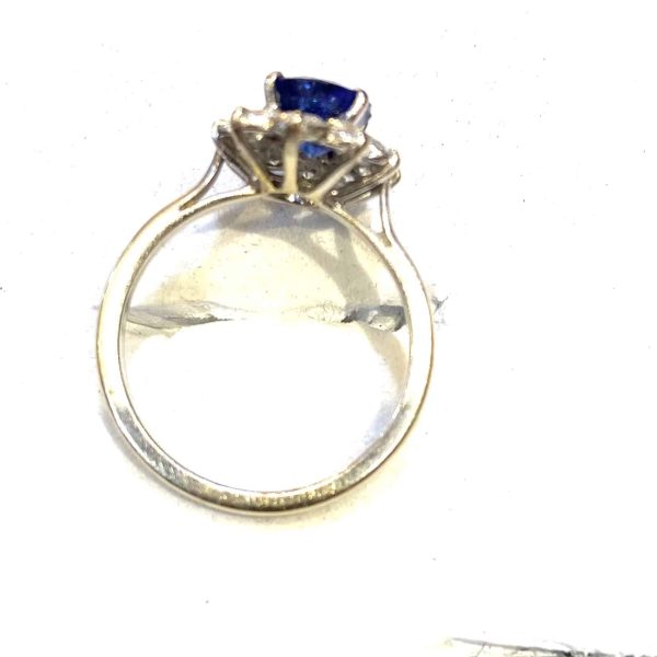 Bague Saphir et Diamants – Image 2