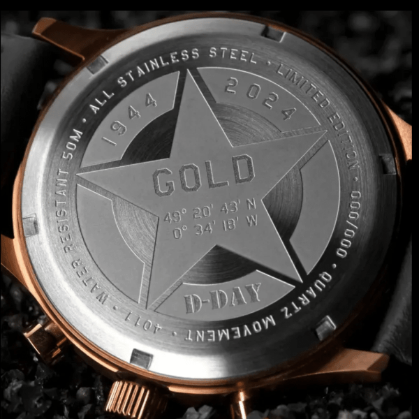 Montre AVI-8 Hawker Hurricane Classic D-DAY 80 Edition Limitée AV-4011-1D – Image 3