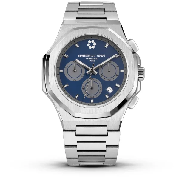 MTGamma Chronographe Bleu Acier