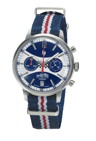 Nouveauté LIP  Rallye Grand Prix de France Historique Méca Quartz  39 MM