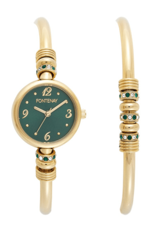 Montre JEANNE - FONTENAY Femme Bracelet Acier Doré