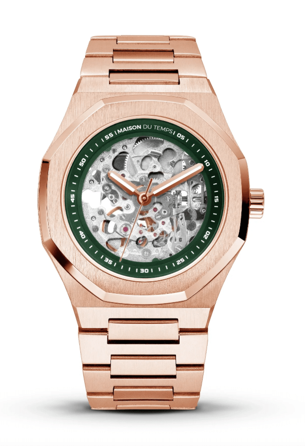 MTBeta Skeleton Rose Gold Acier